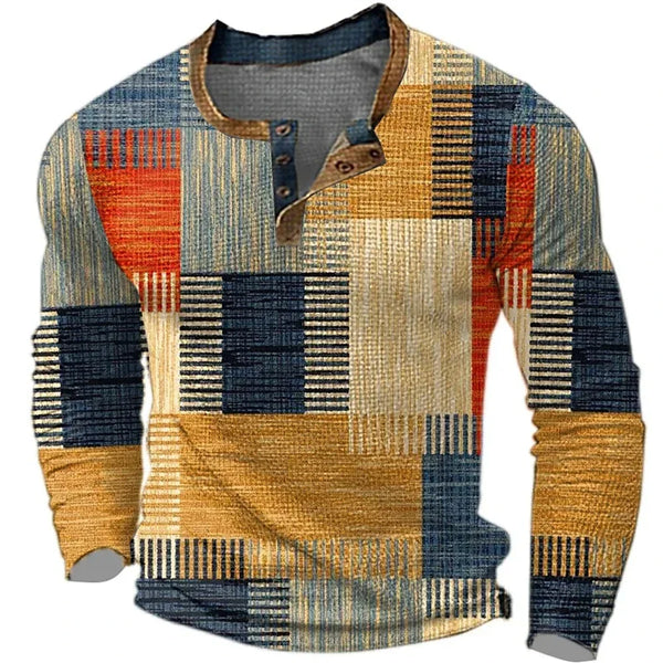 Mosaico de Otoño - Camiseta de manga larga