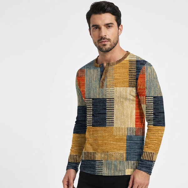 Mosaico de Otoño - Camiseta de manga larga